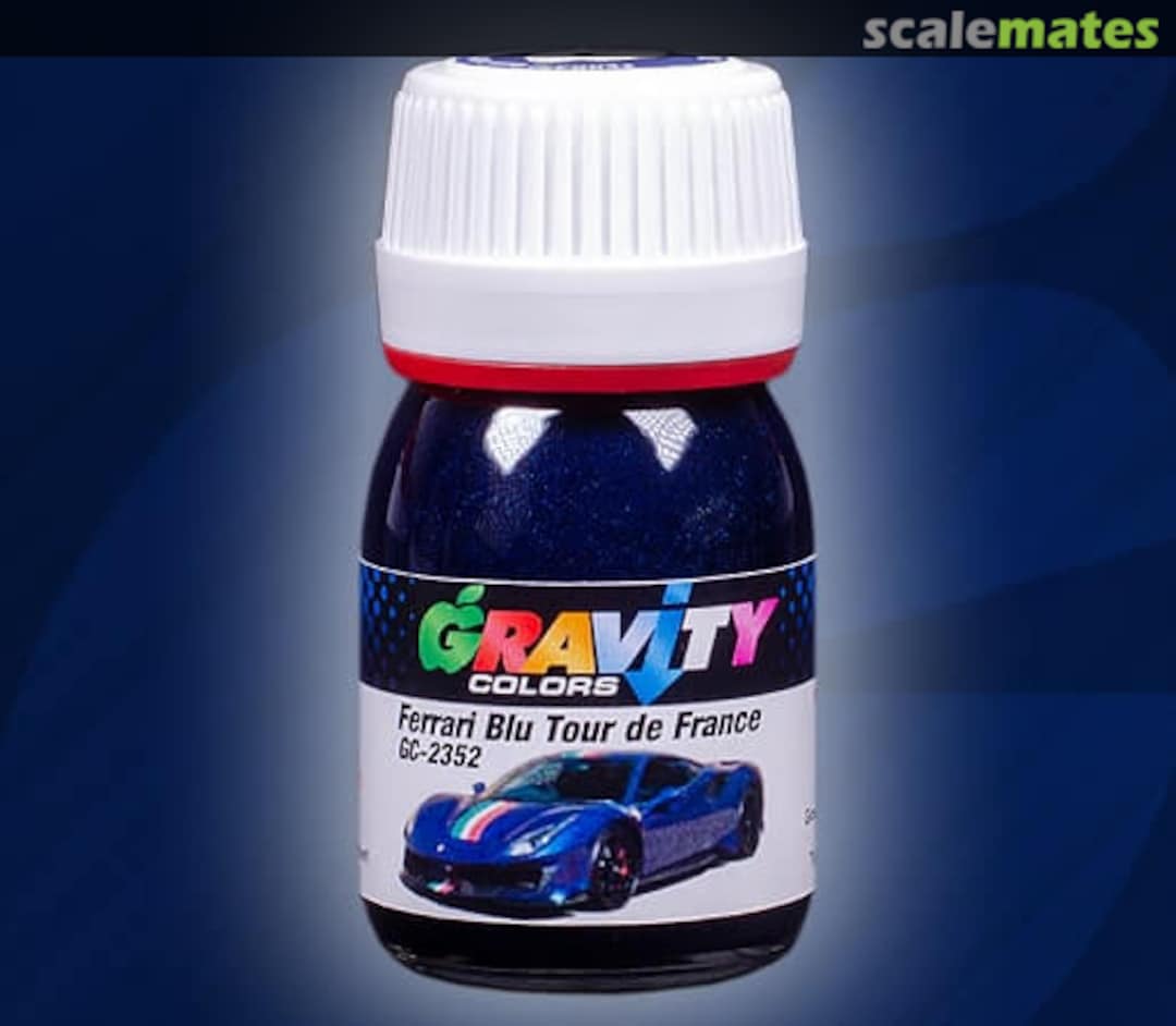 Boxart Ferrari Blu Tour de France  Gravity Colors