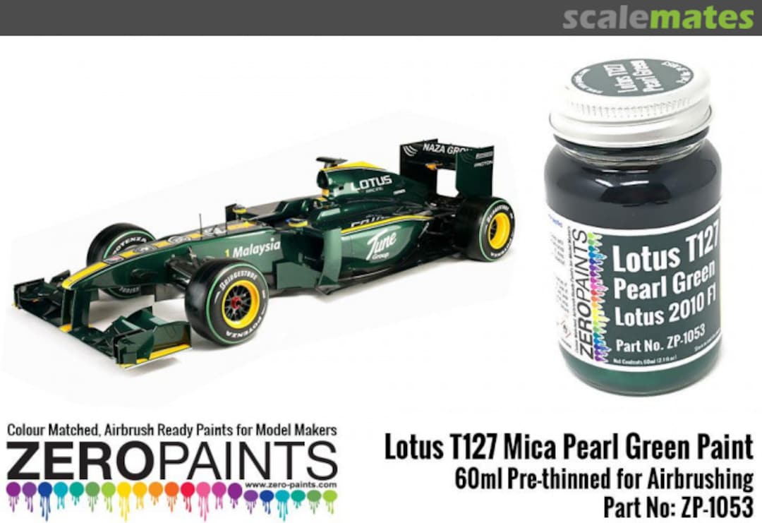 Boxart Lotus T127 Mica Pearl Green  Zero Paints