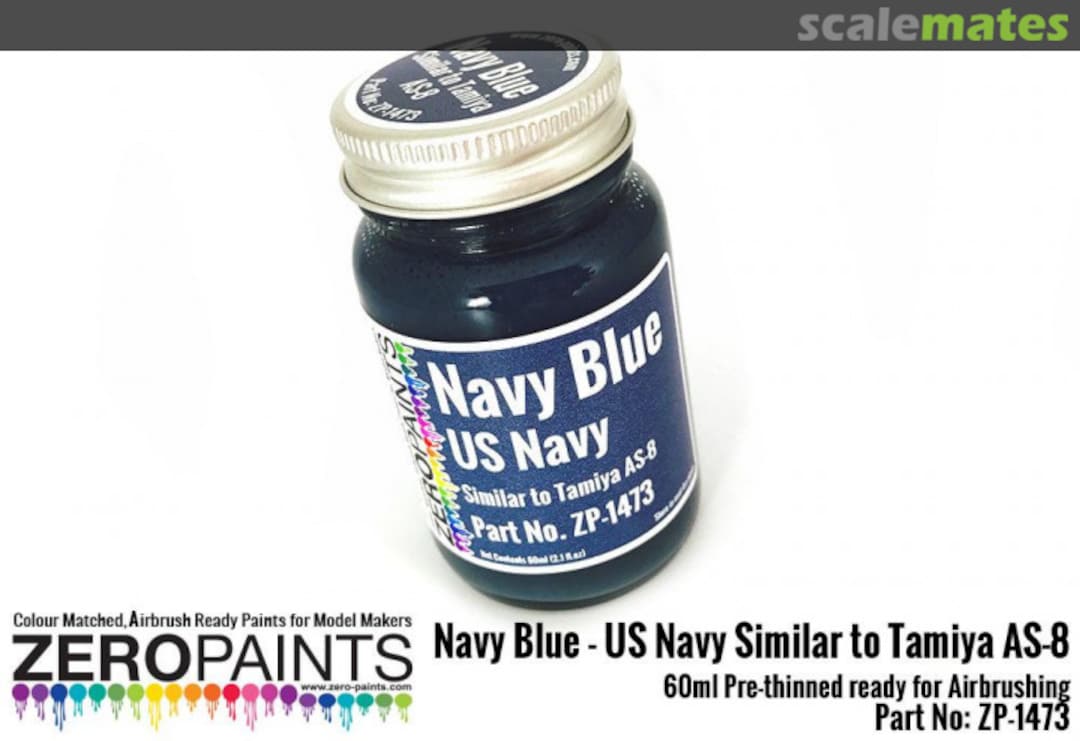 Boxart Navy Blue (US Navy) - Similar to Tamiya AS8  Zero Paints