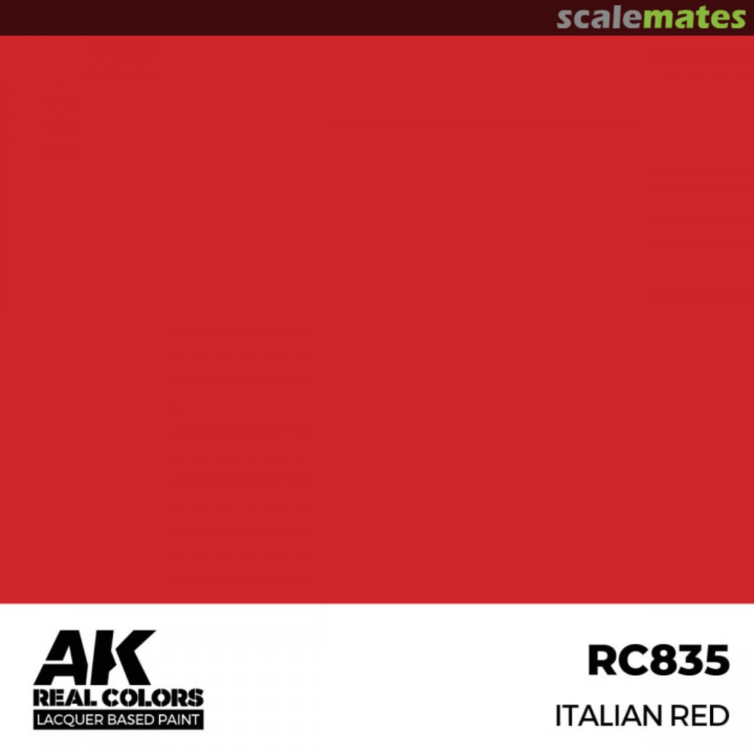 Boxart Italian Red  AK Real Colors