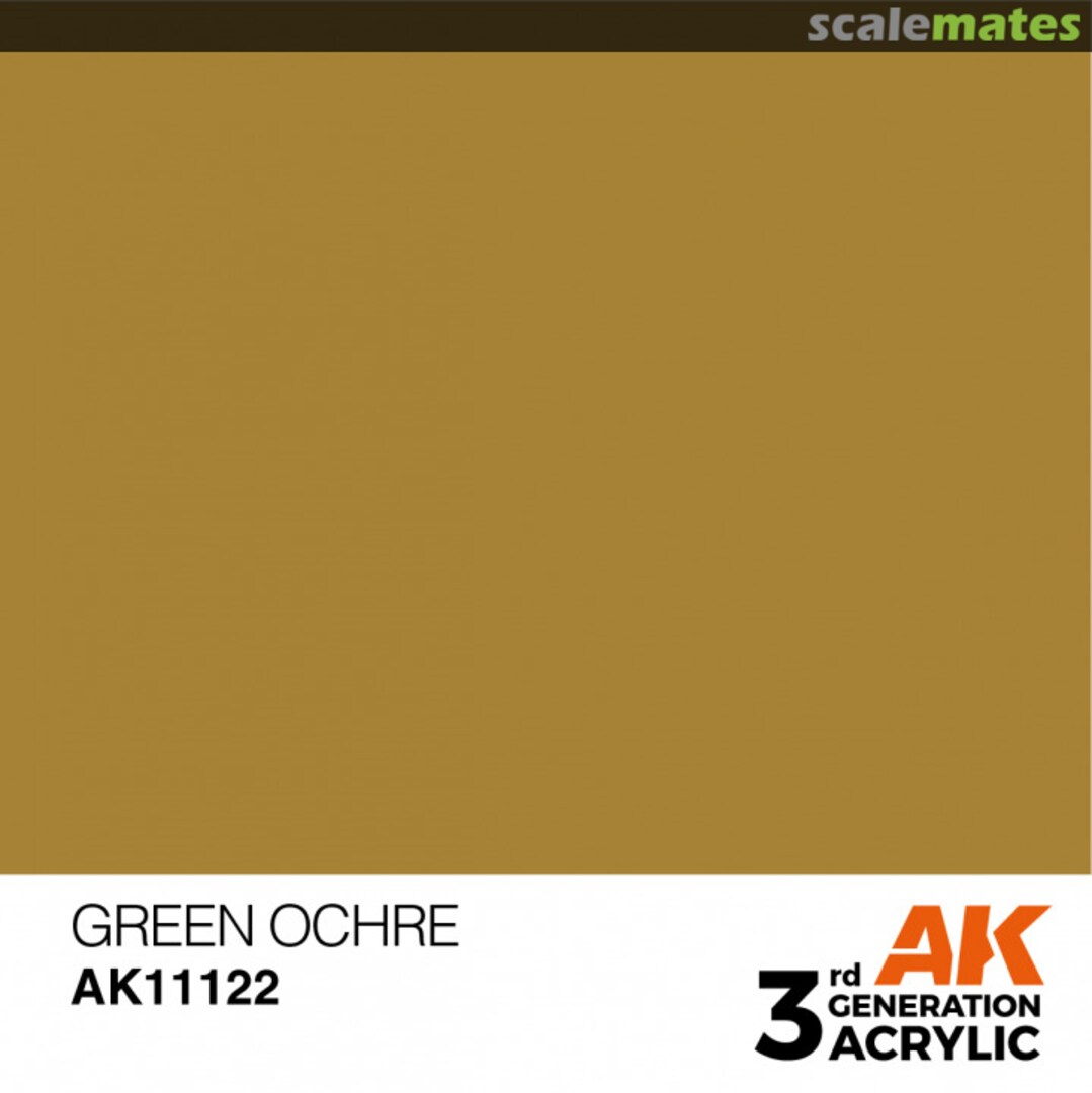 Boxart Green Ochre - Standard  AK 3rd Generation - General