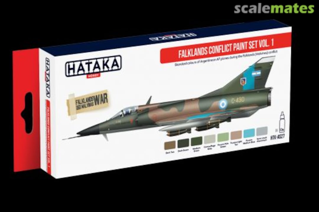 Boxart Falklands Conflict paint set vol. 1 HTK-AS27 Hataka Hobby Red Line