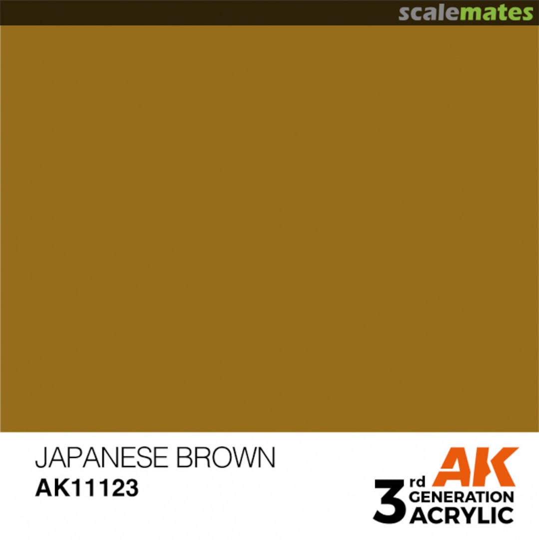 Boxart Japanese Brown - Standard  AK 3rd Generation - General