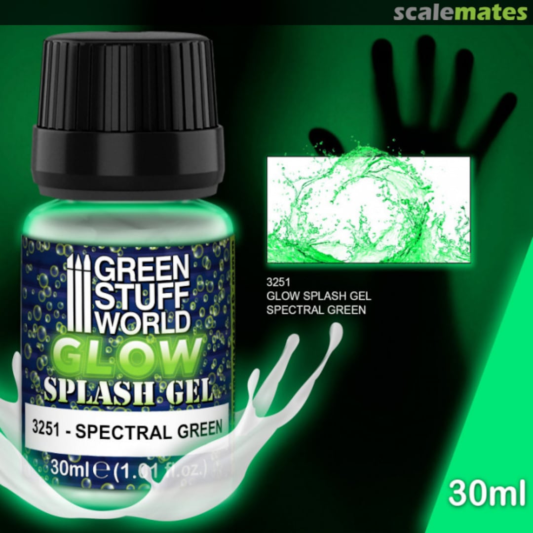 Boxart Splash Gel Spectral Green  Green Stuff World