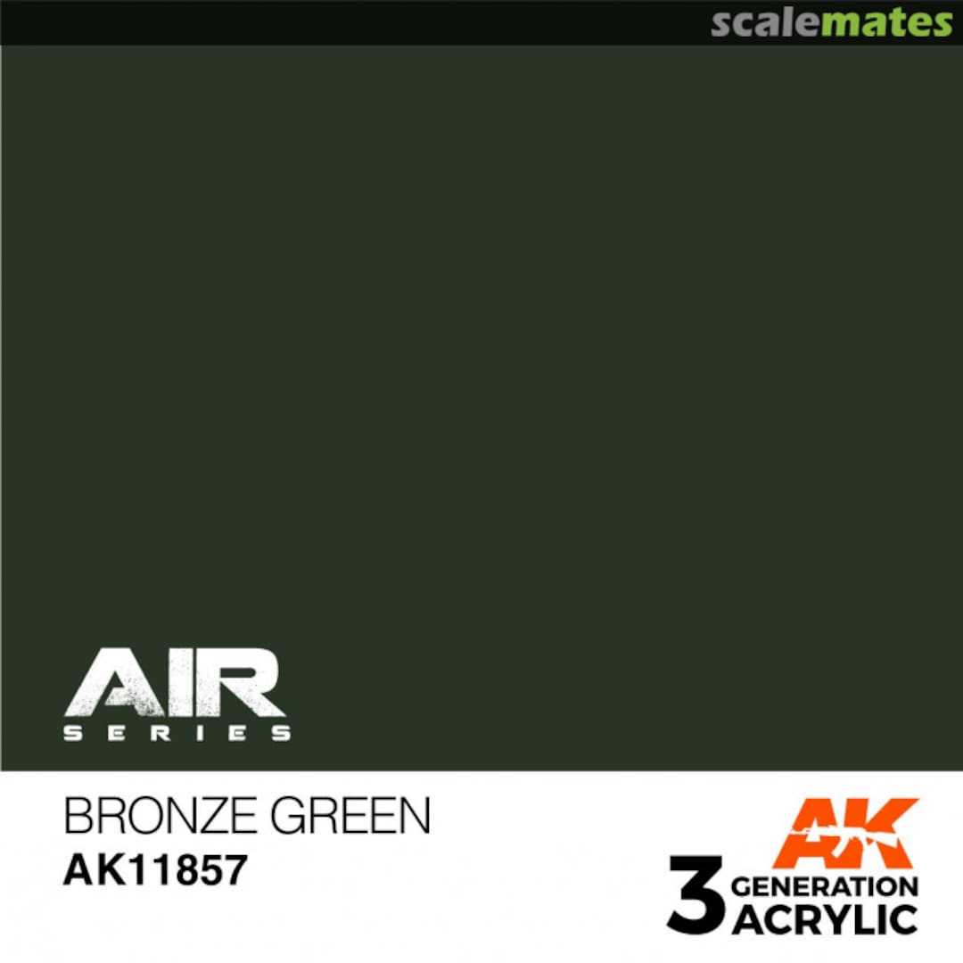 Boxart Bronze Green  AK 3rd Generation - Air
