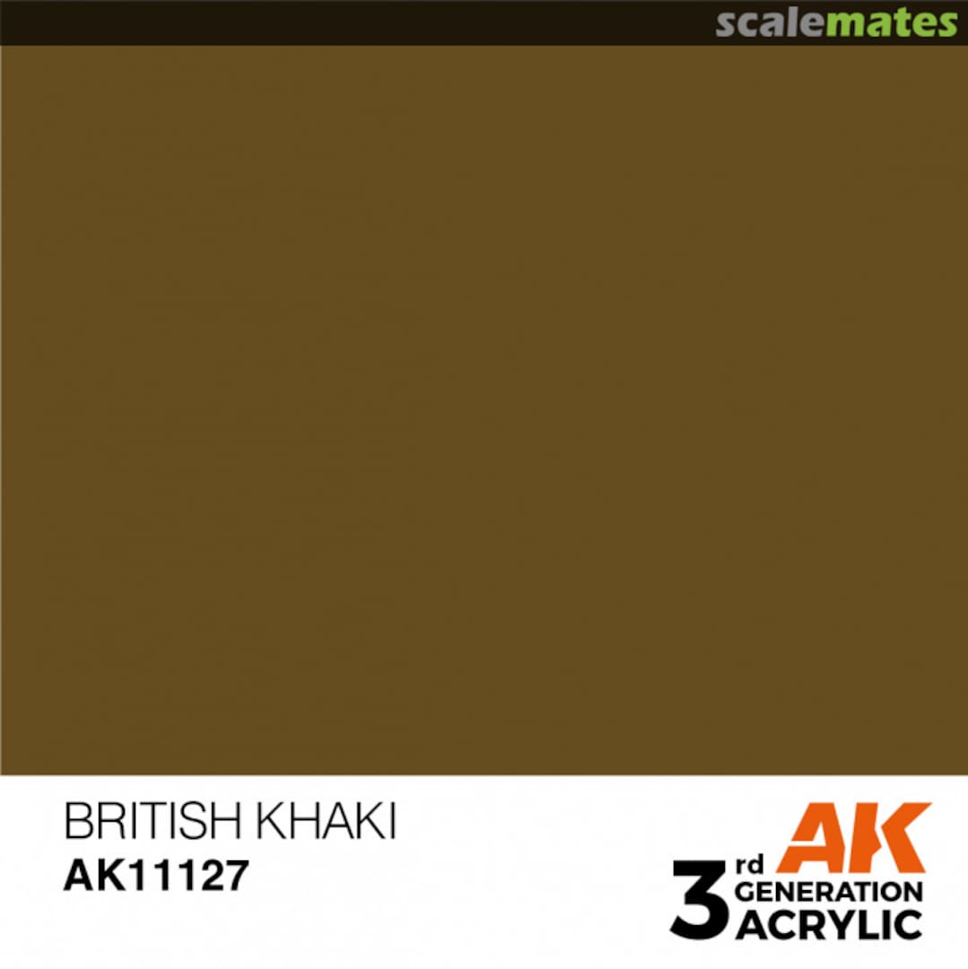 Boxart British Khaki - Standard  AK 3rd Generation - General