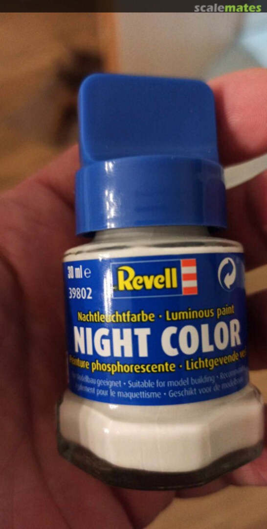 Boxart Night Color - Luminous Paint / Nachtleuchtfarbe 39802 Revell Aqua Color