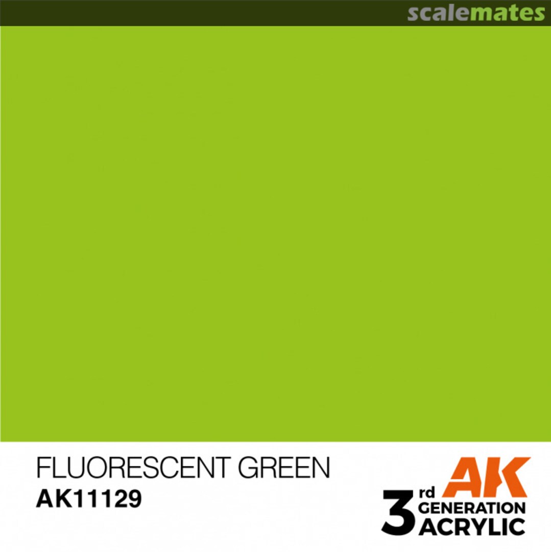 Boxart Fluorescent Green - Standard  AK 3rd Generation - General