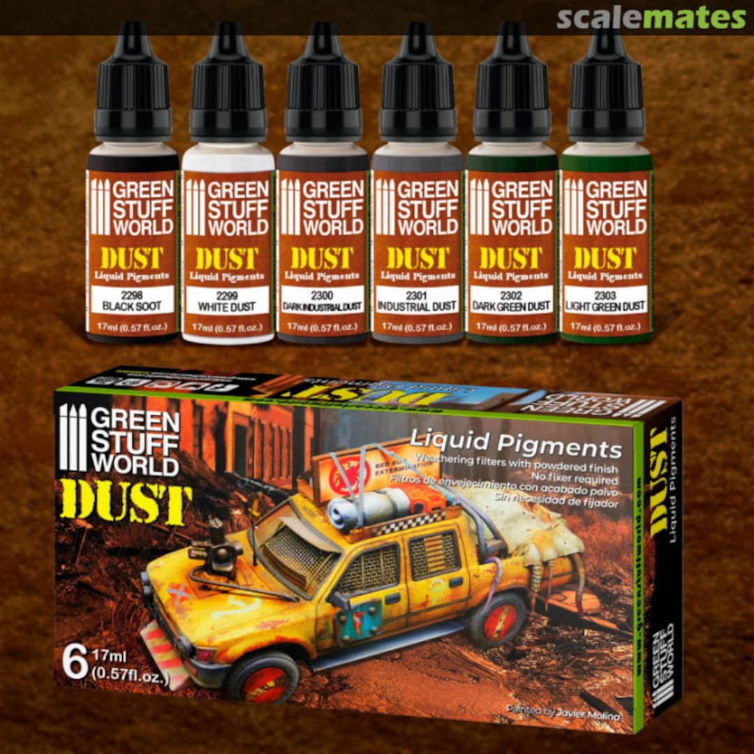 Boxart Liquid Pigments Dust 8436574506266ES Green Stuff World