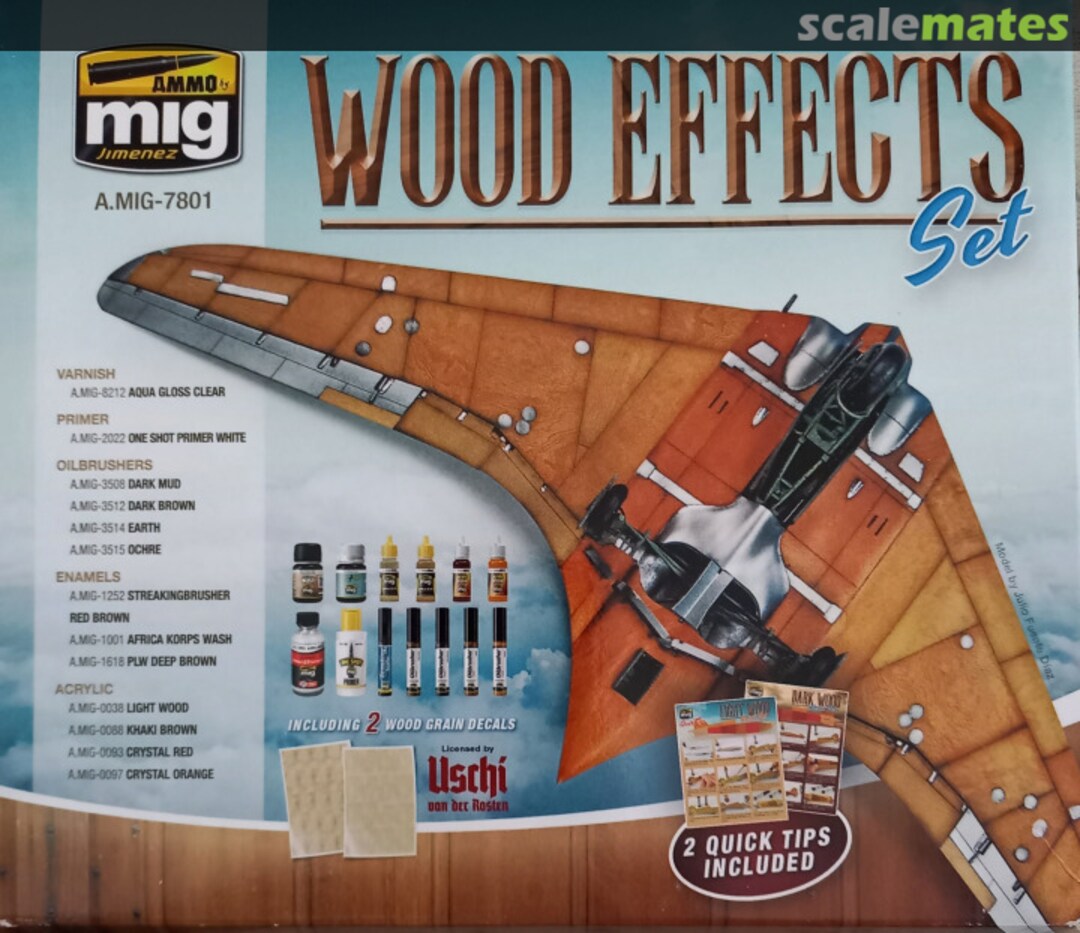 Boxart Wood effects set  Ammo by Mig Jimenez