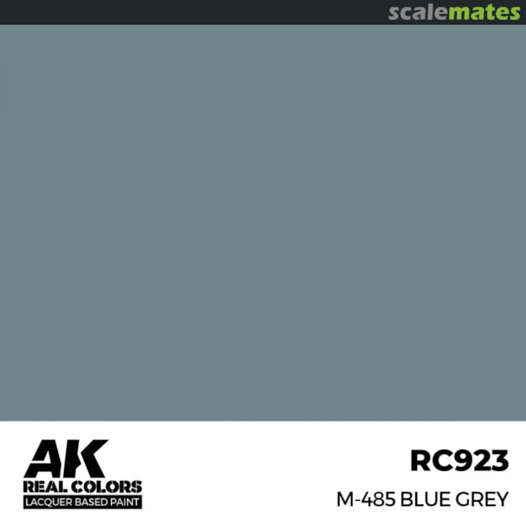 Boxart M-485 Blue Grey  AK Real Colors