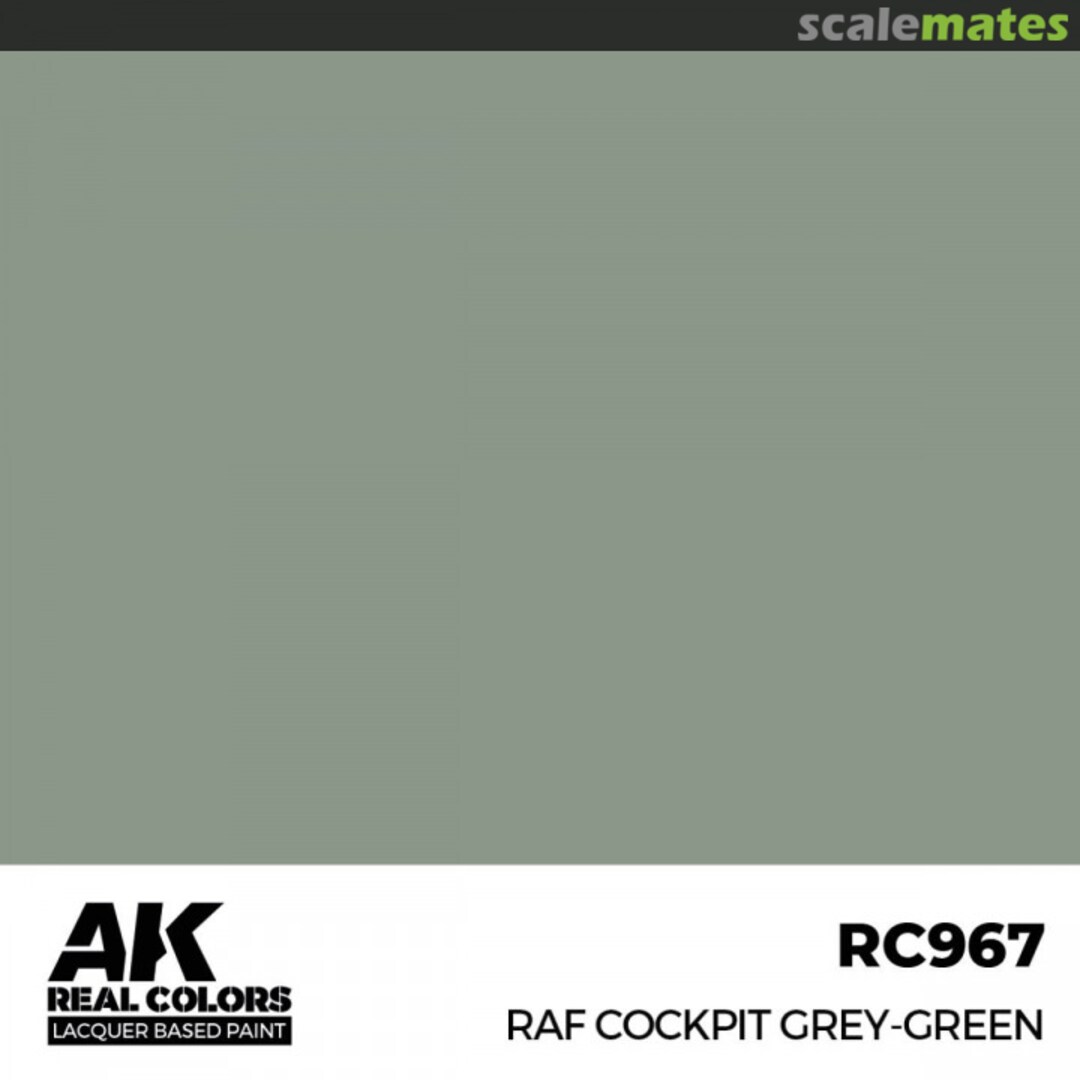 Boxart RAF Cockpit Grey-Green  AK Real Colors