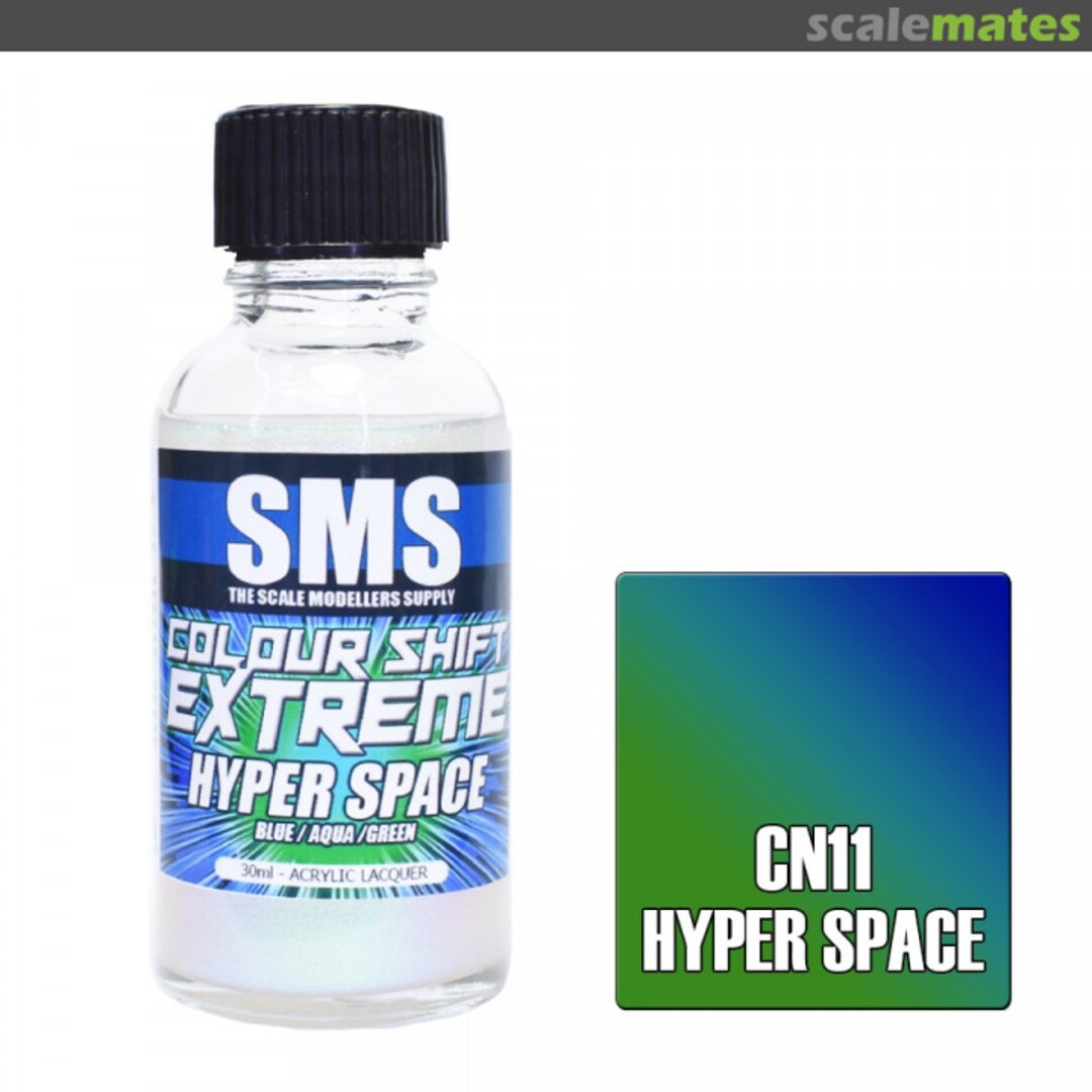 Boxart Colour Shift Extreme - HYPER SPACE (BLUE/AQUA/GREEN) CN11 SMS
