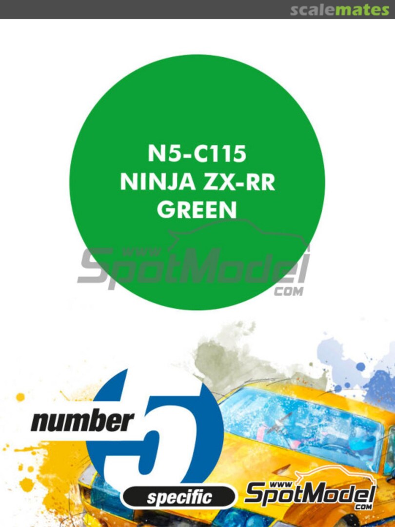Boxart Ninja ZX-RR Green  Number Five