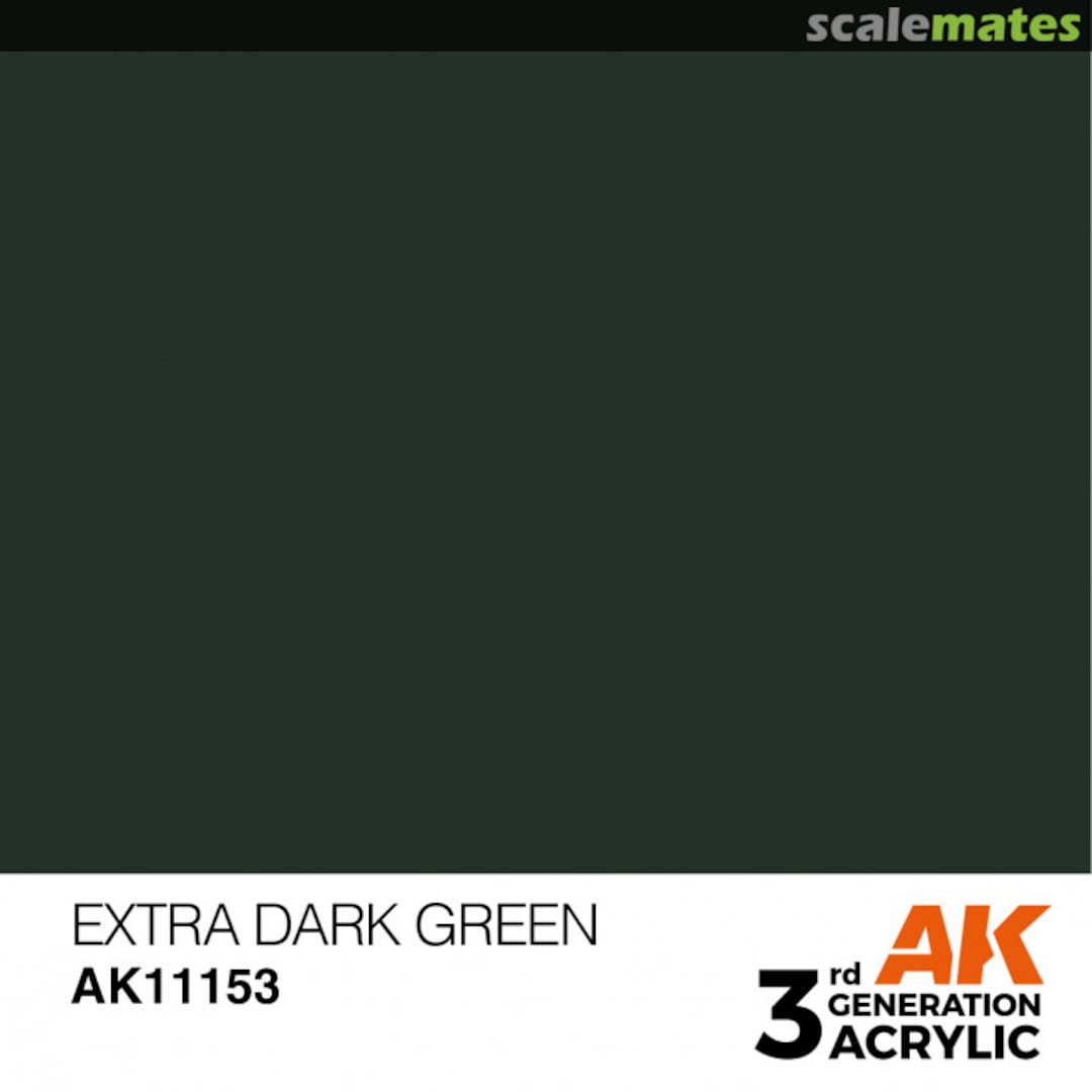 Boxart Extra Dark Green - Standard  AK 3rd Generation - General