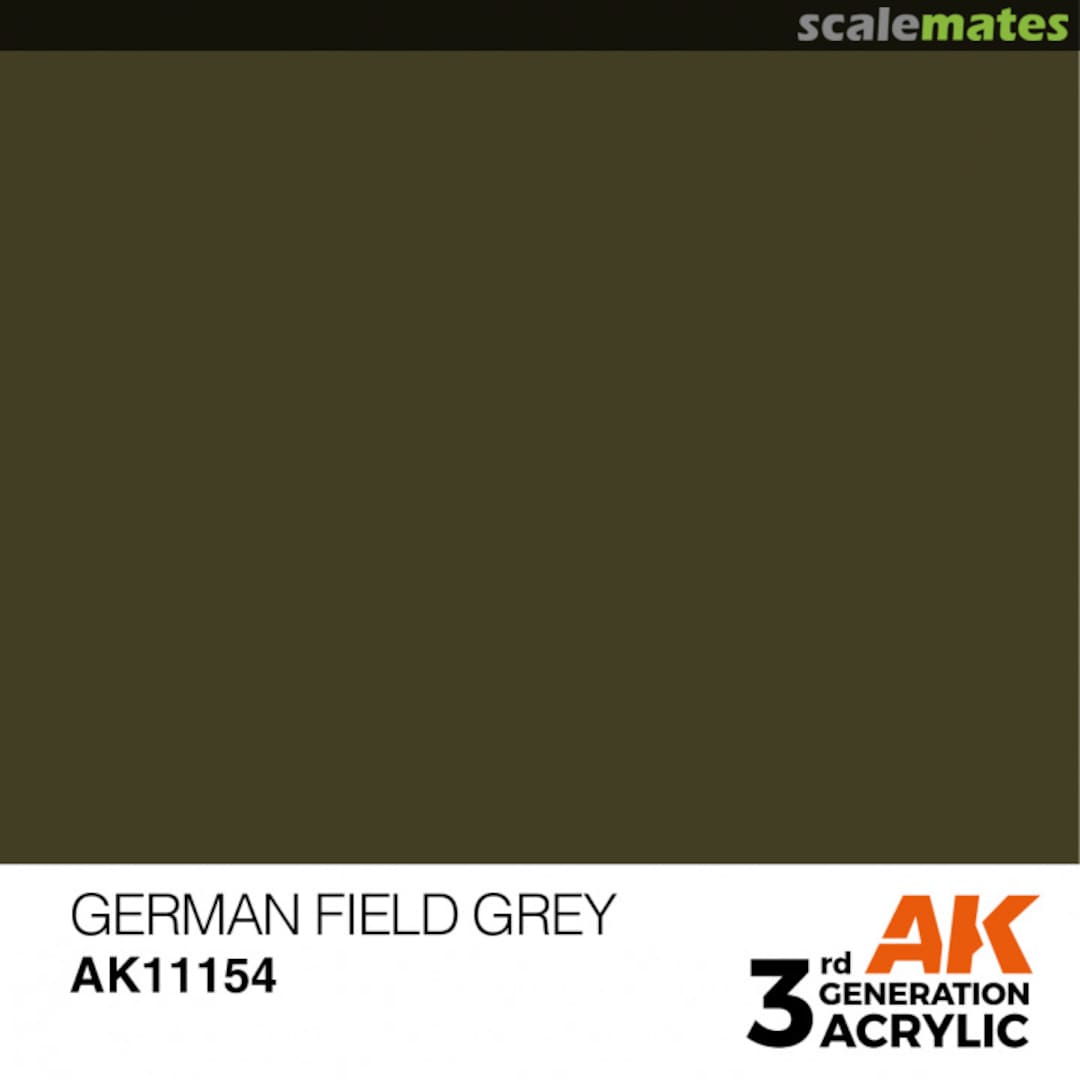 Boxart German Field Grey - Standard  AK 3rd Generation - General