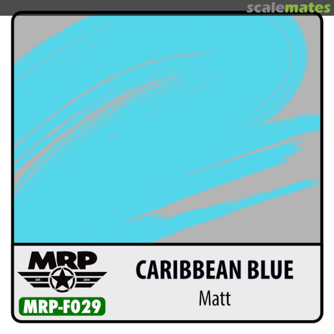 Boxart Caribbean Blue  MR.Paint