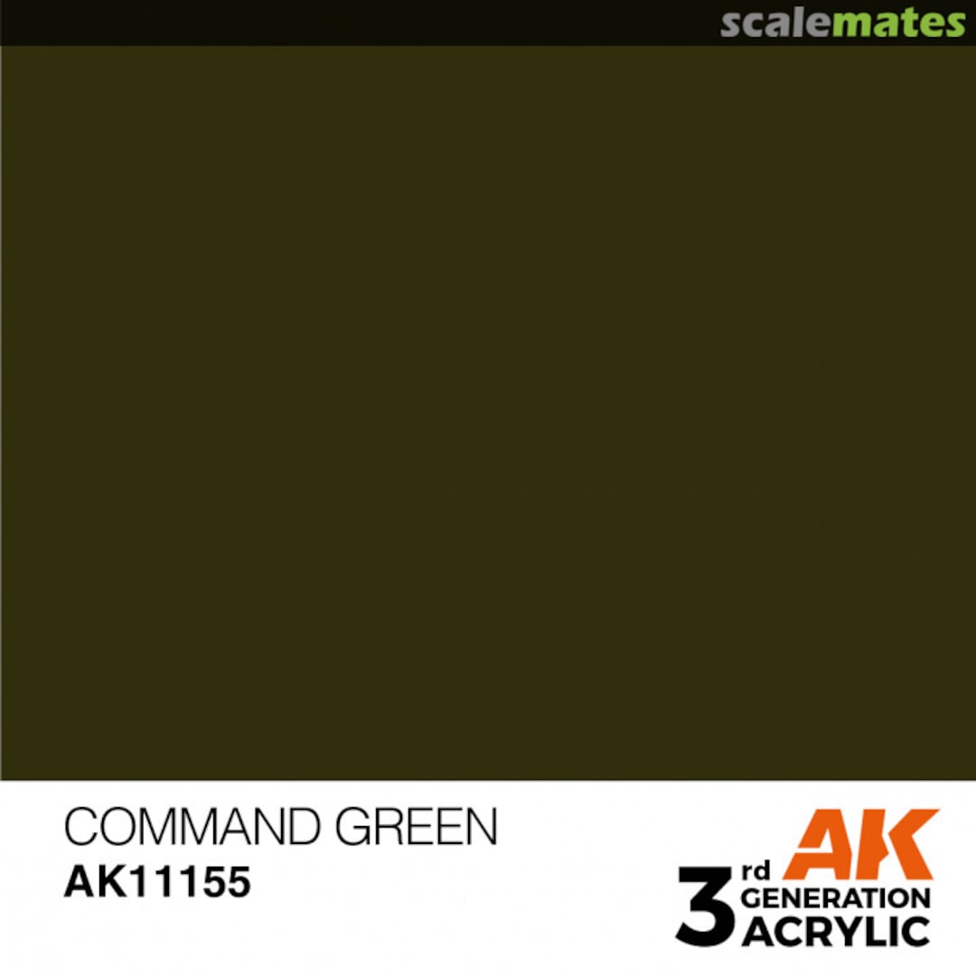 Boxart Command Green - Standard  AK 3rd Generation - General