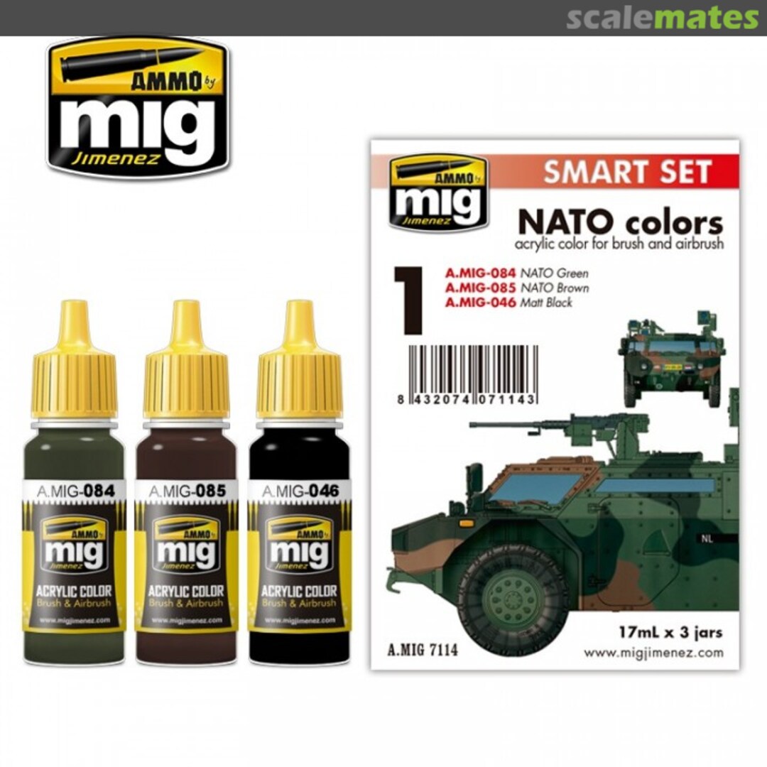 Boxart Nato Color Set  Ammo by Mig Jimenez