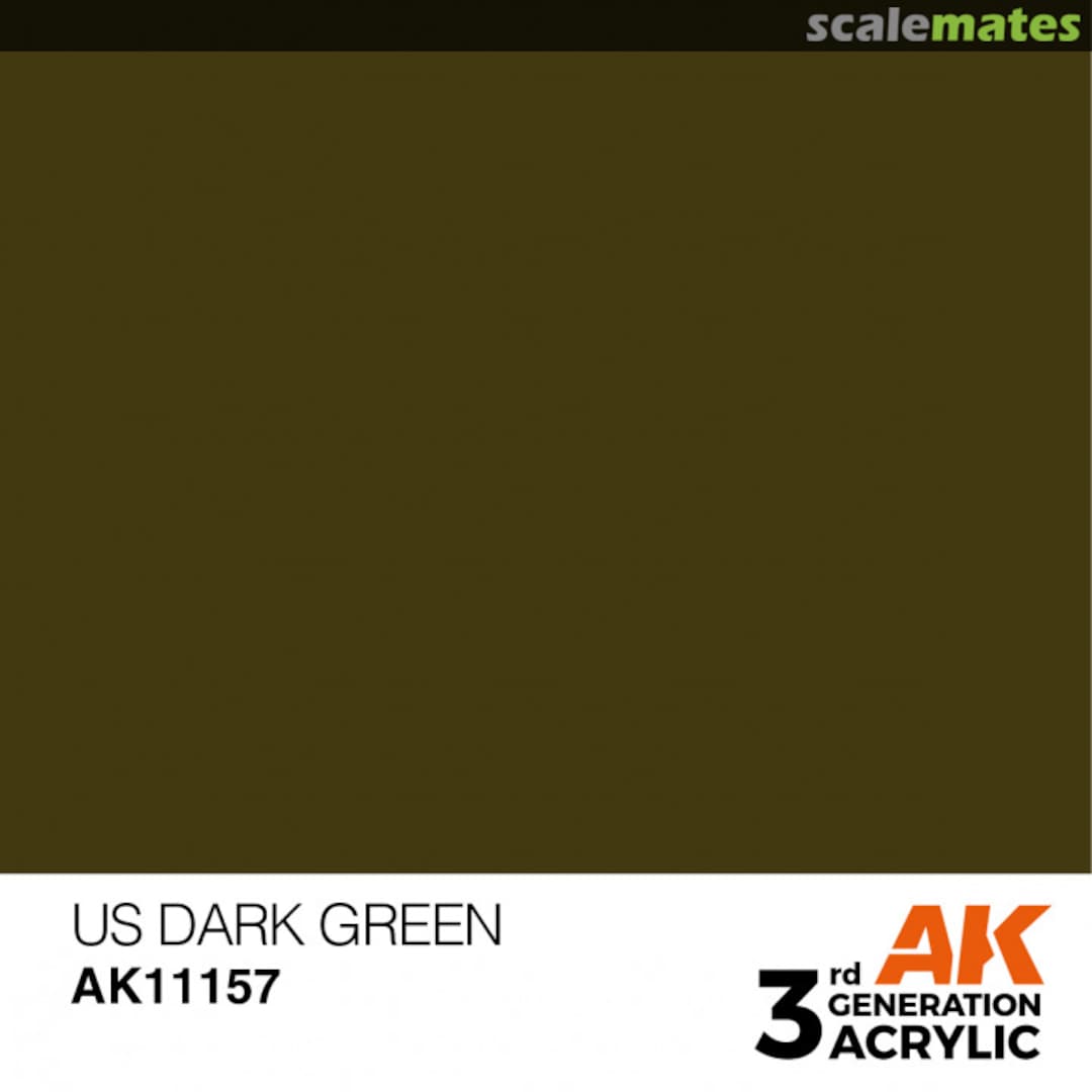Boxart US Dark Green - Standard  AK 3rd Generation - General