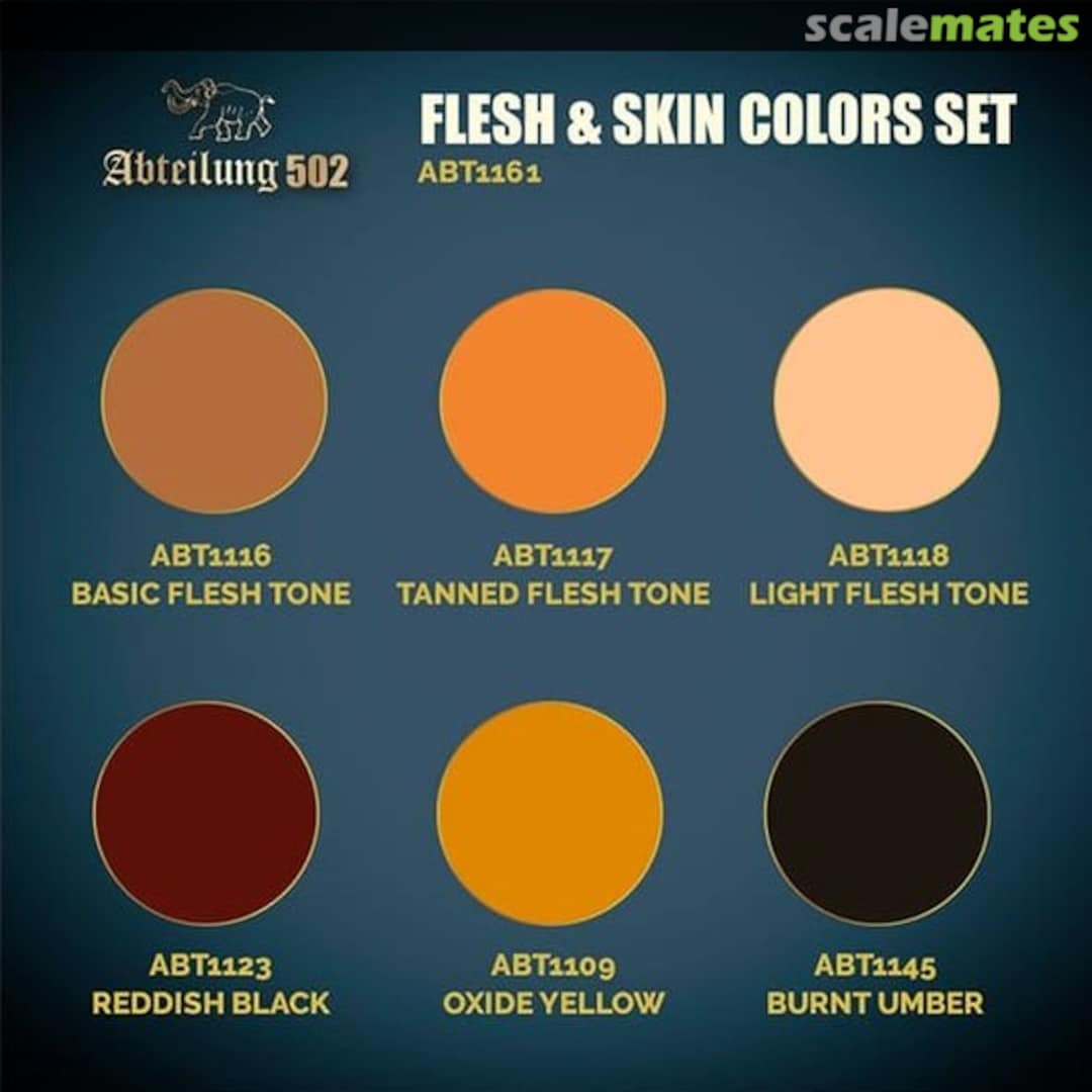 Boxart Flesh & Skin Colors  Abteilung 502