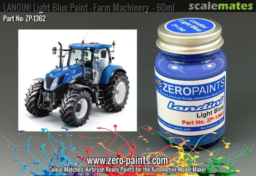 Boxart Landini Light Blue (Farm Equipment)  Zero Paints