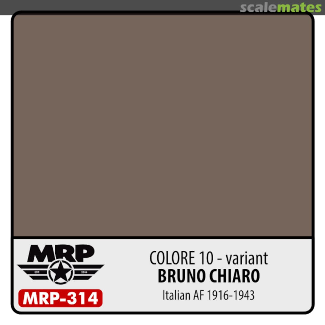 Boxart Colore 10 – variant Bruno Chiaro (Italian AF 1916-43) 314 MR.Paint