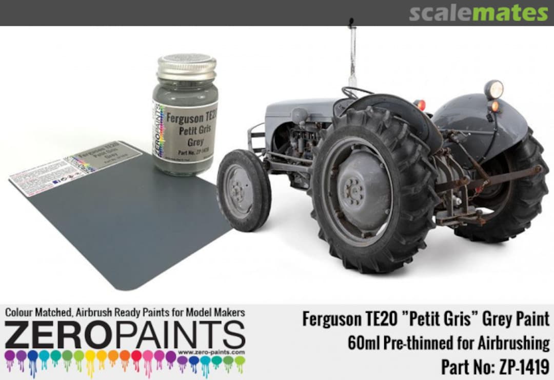 Boxart Ferguson TE20 ”Petit Gris” Grey  Zero Paints