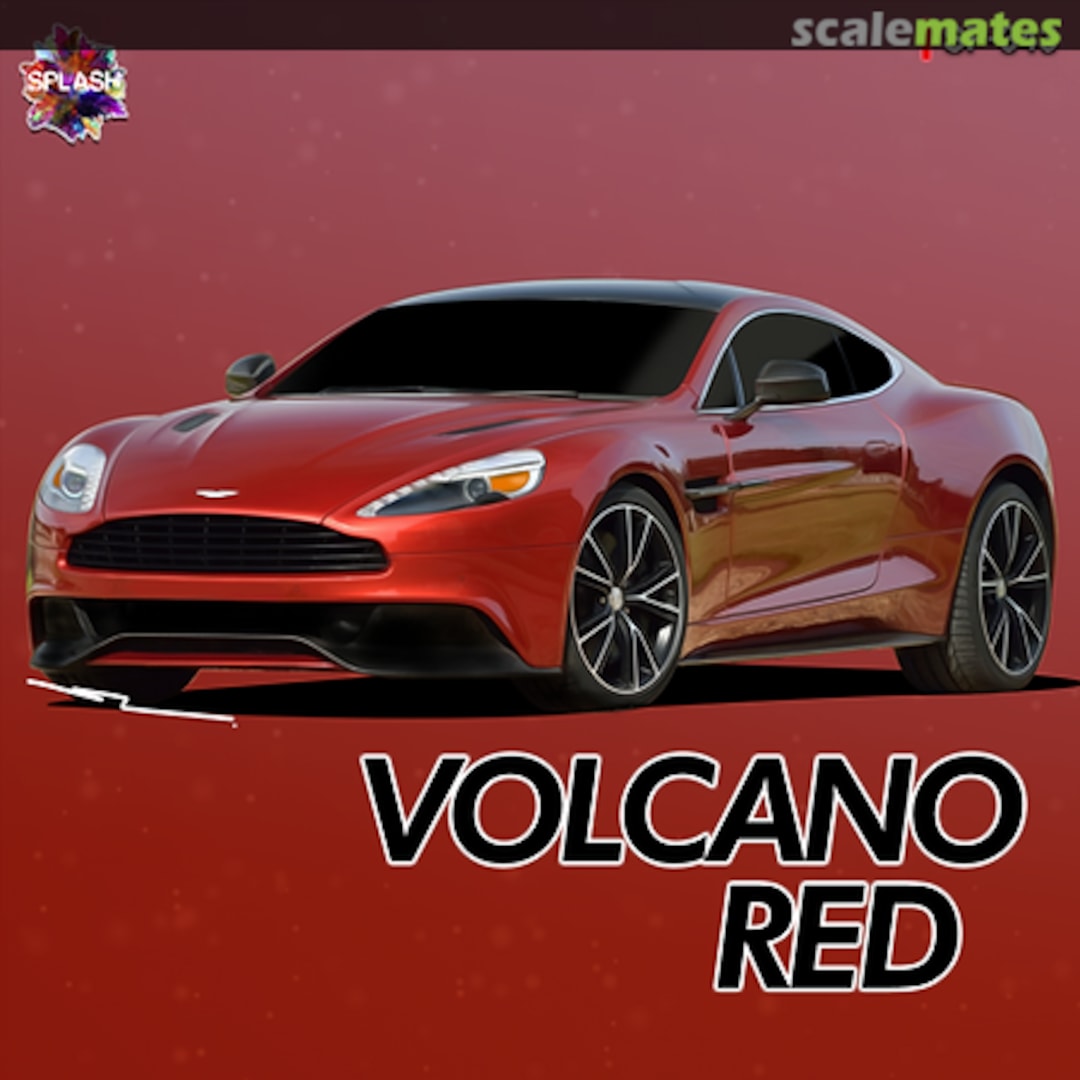 Boxart Aston Martin Volcano Red  Splash Paints
