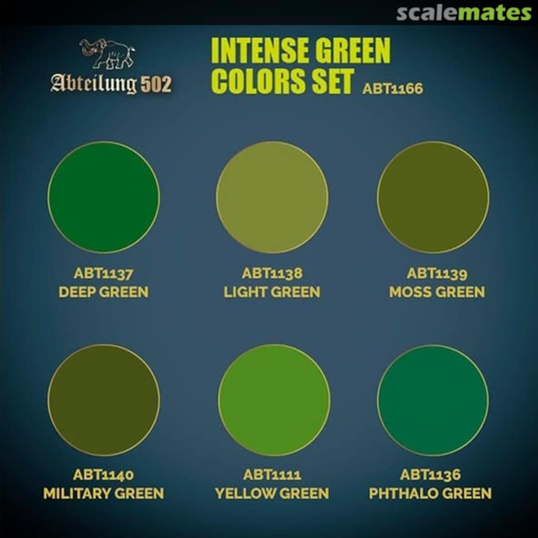 Boxart Intense Greens Colors  Abteilung 502
