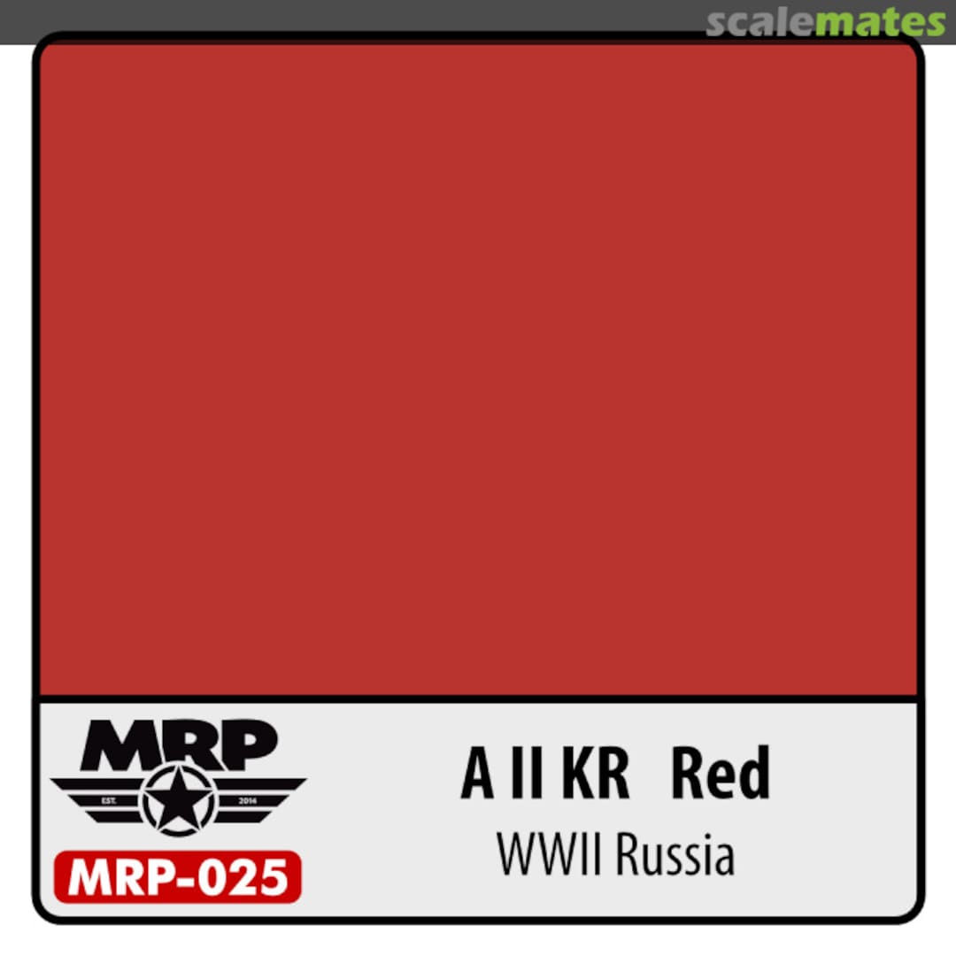 Boxart A II KR | Red | WWII Russia  MR.Paint