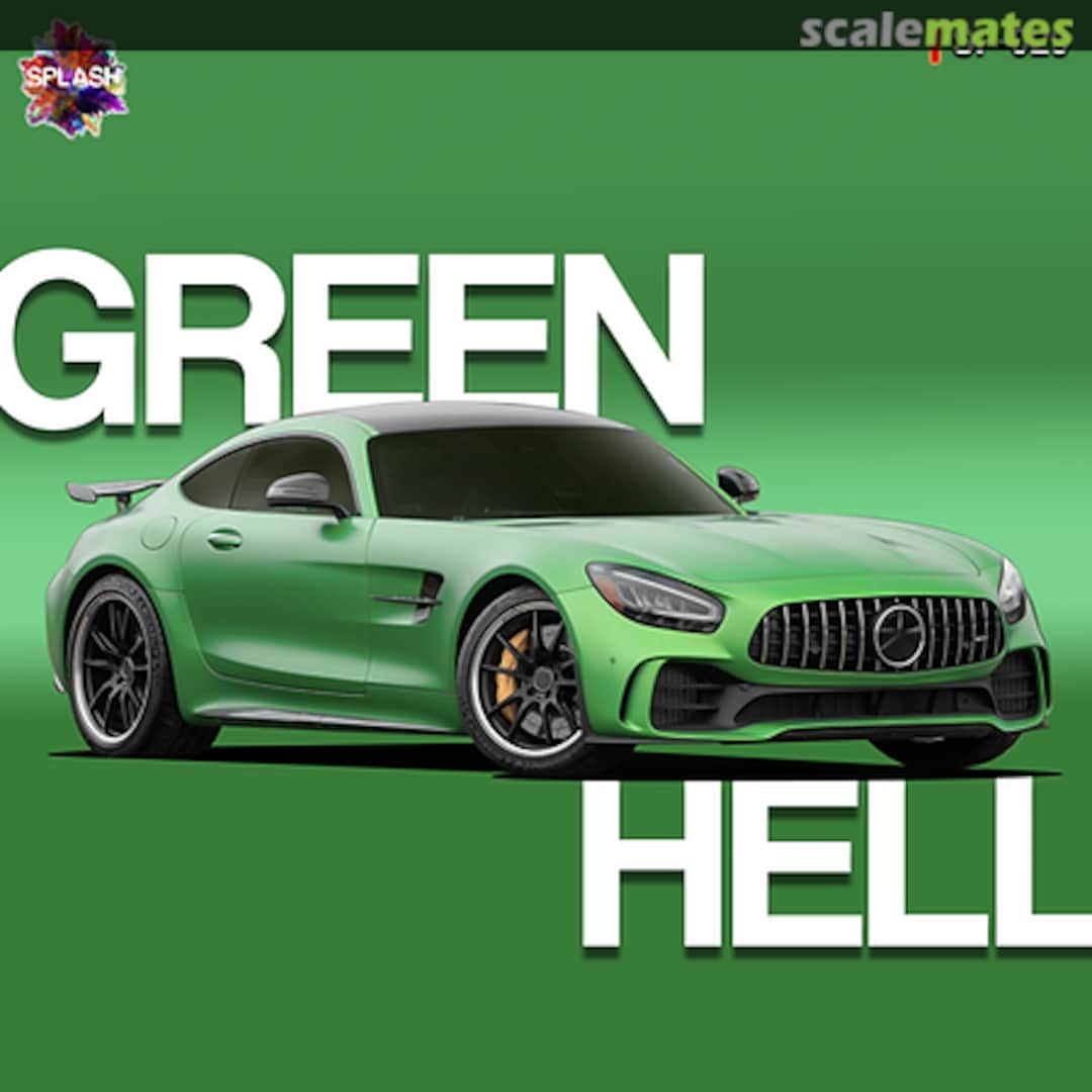 Boxart Mercedes-Benz Green Hell Magno  Splash Paints