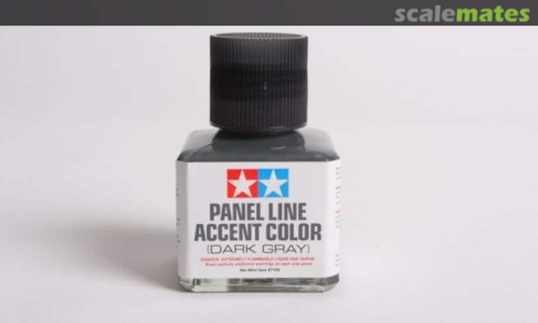 Boxart Panel Line Accent Color (Dark Gray) 87199 Tamiya
