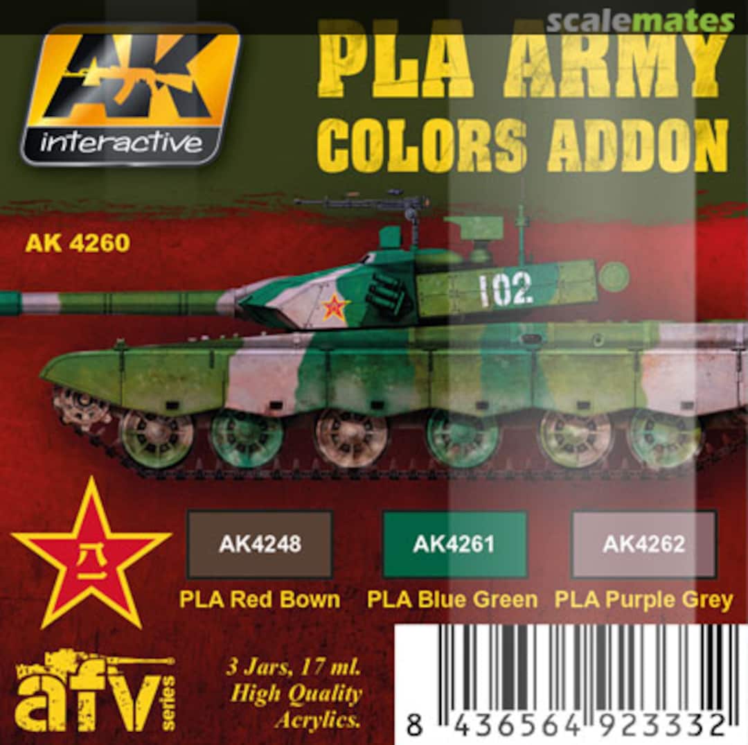 Boxart PLA Army Colors Addon  AK Interactive