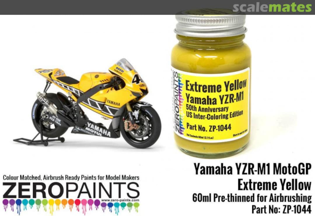 Boxart Yamaha MotoGP Extreme Yellow  Zero Paints