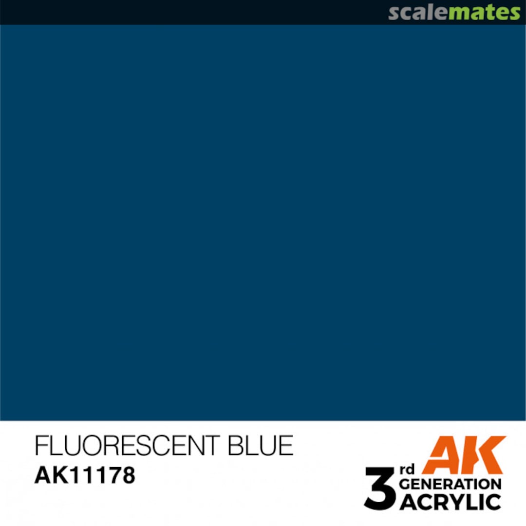 Boxart Fluorescent Blue - Standard  AK 3rd Generation - General