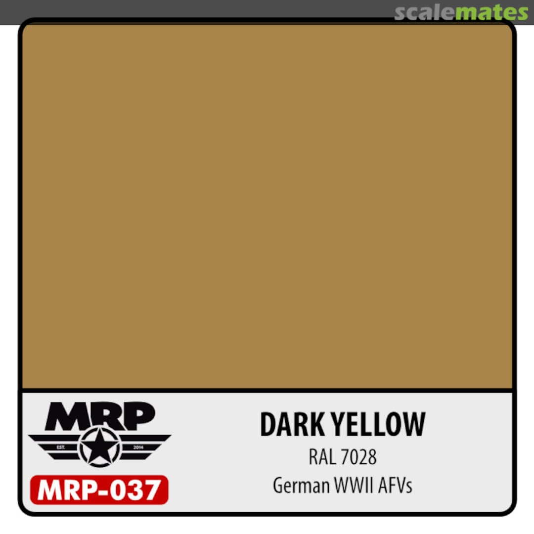 Boxart RAL 7028 Dark Yellow - WWII German AFV's FS33448  MR.Paint
