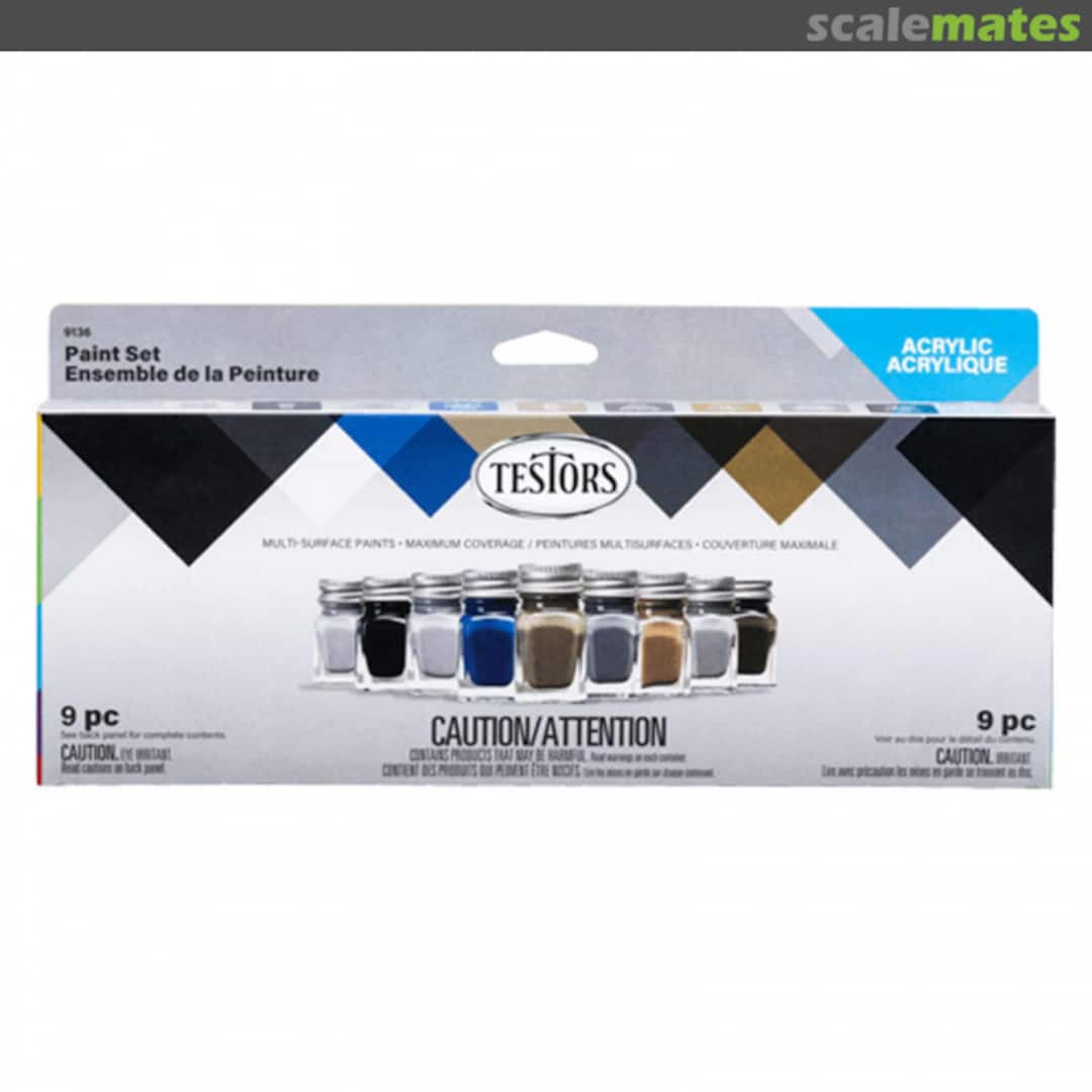 Boxart Paint Set - Acrylic  Testors