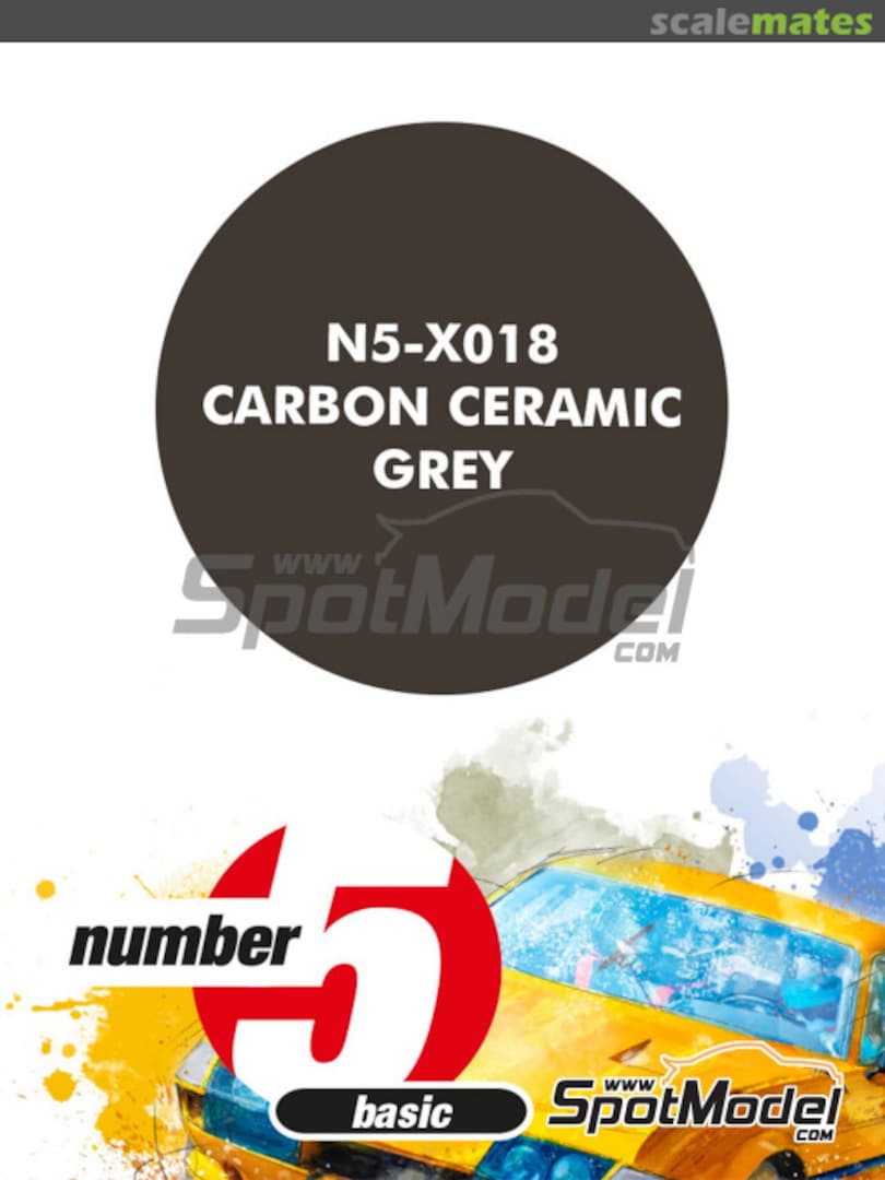 Boxart Carbon Ceramic Grey  Number Five