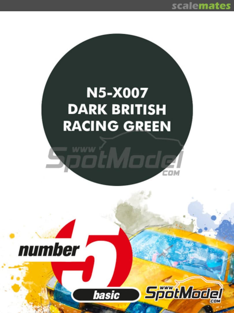 Boxart Dark British Racing Green  Number Five