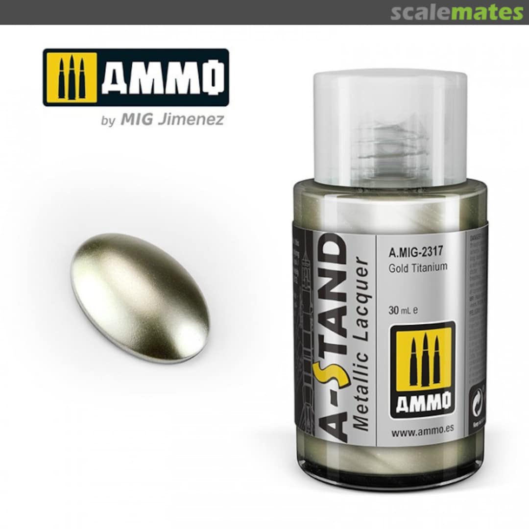 Boxart A-STAND Gold Titanium  Ammo by Mig Jimenez