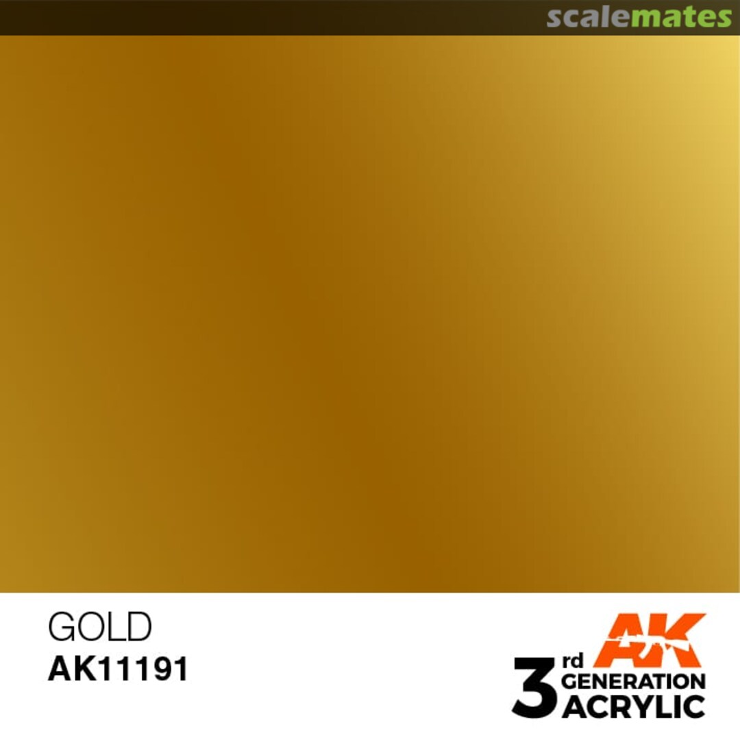 Boxart Gold - Metallic  AK 3rd Generation - General