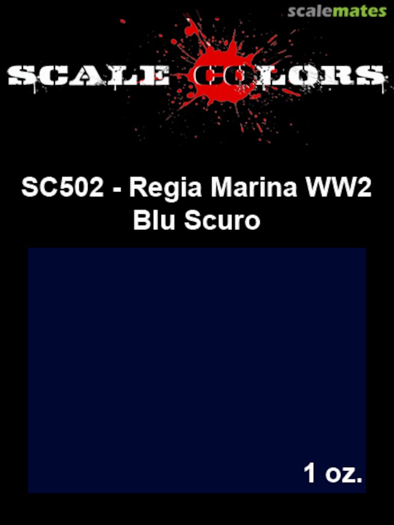 Boxart Blu Scuro (Dark Blue)  Scale Colors