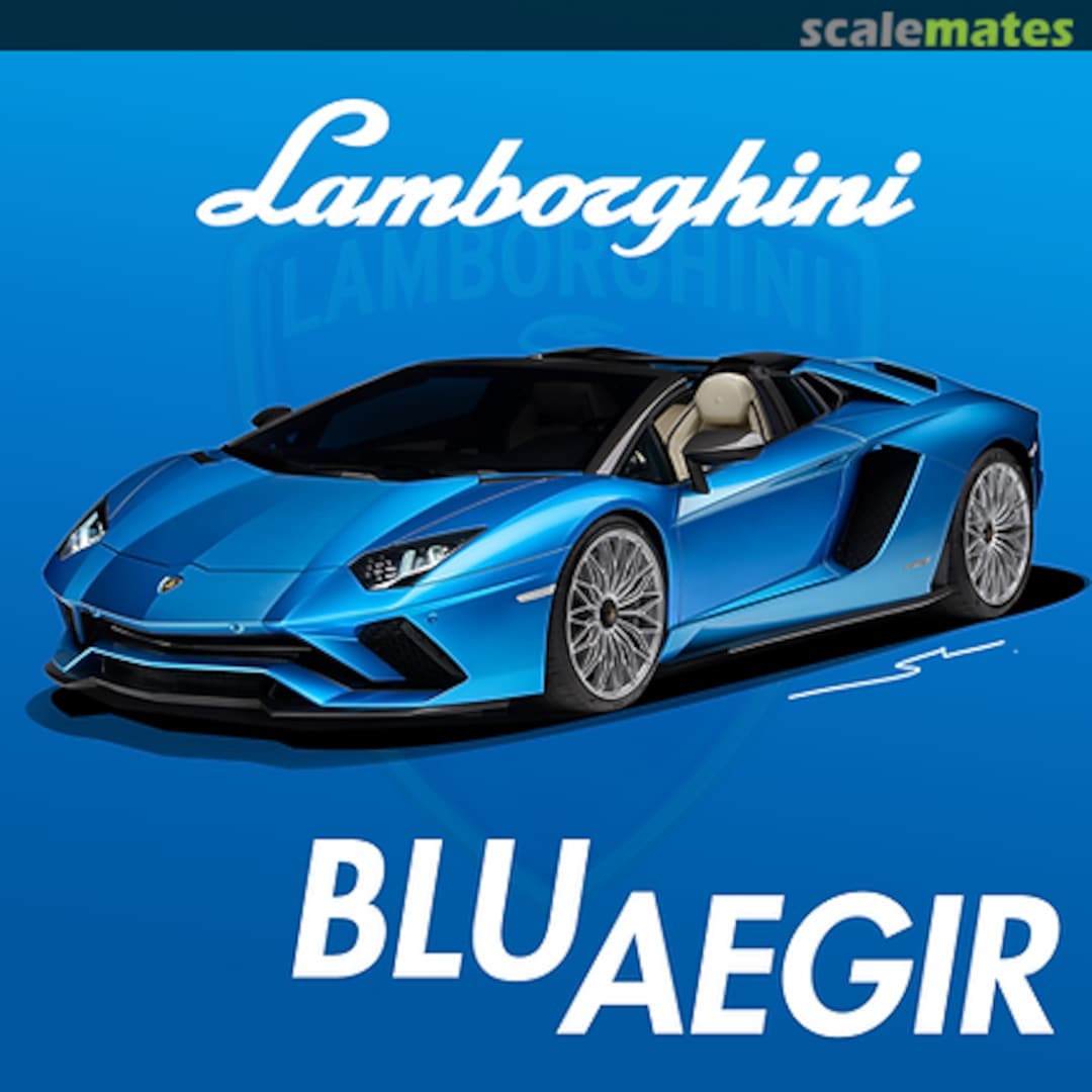 Boxart Lamborghini Blu Aegir  Splash Paints