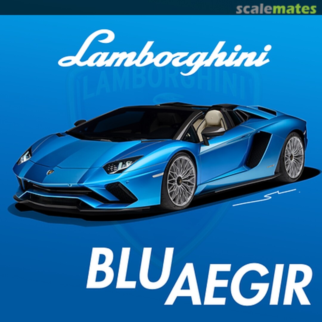 Boxart Lamborghini Blu Aegir  Splash Paints