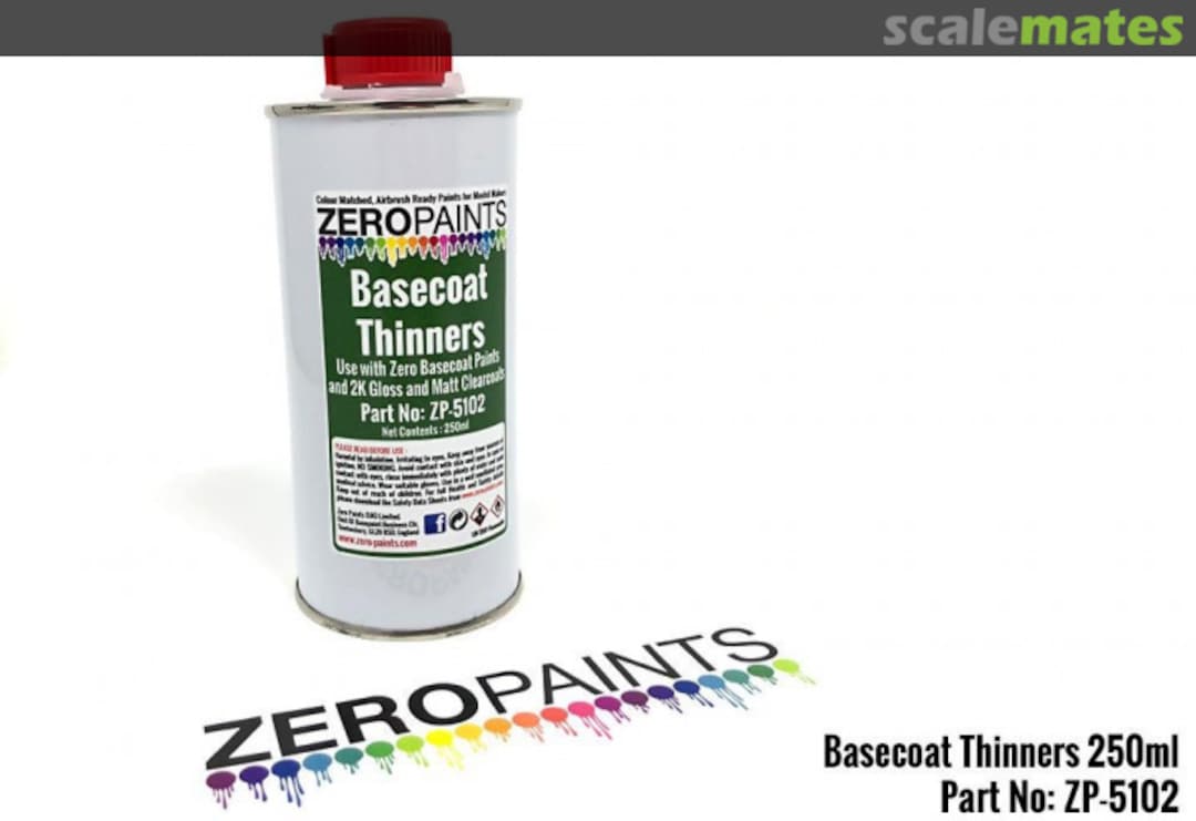 Boxart Basecoat Thinners  Zero Paints