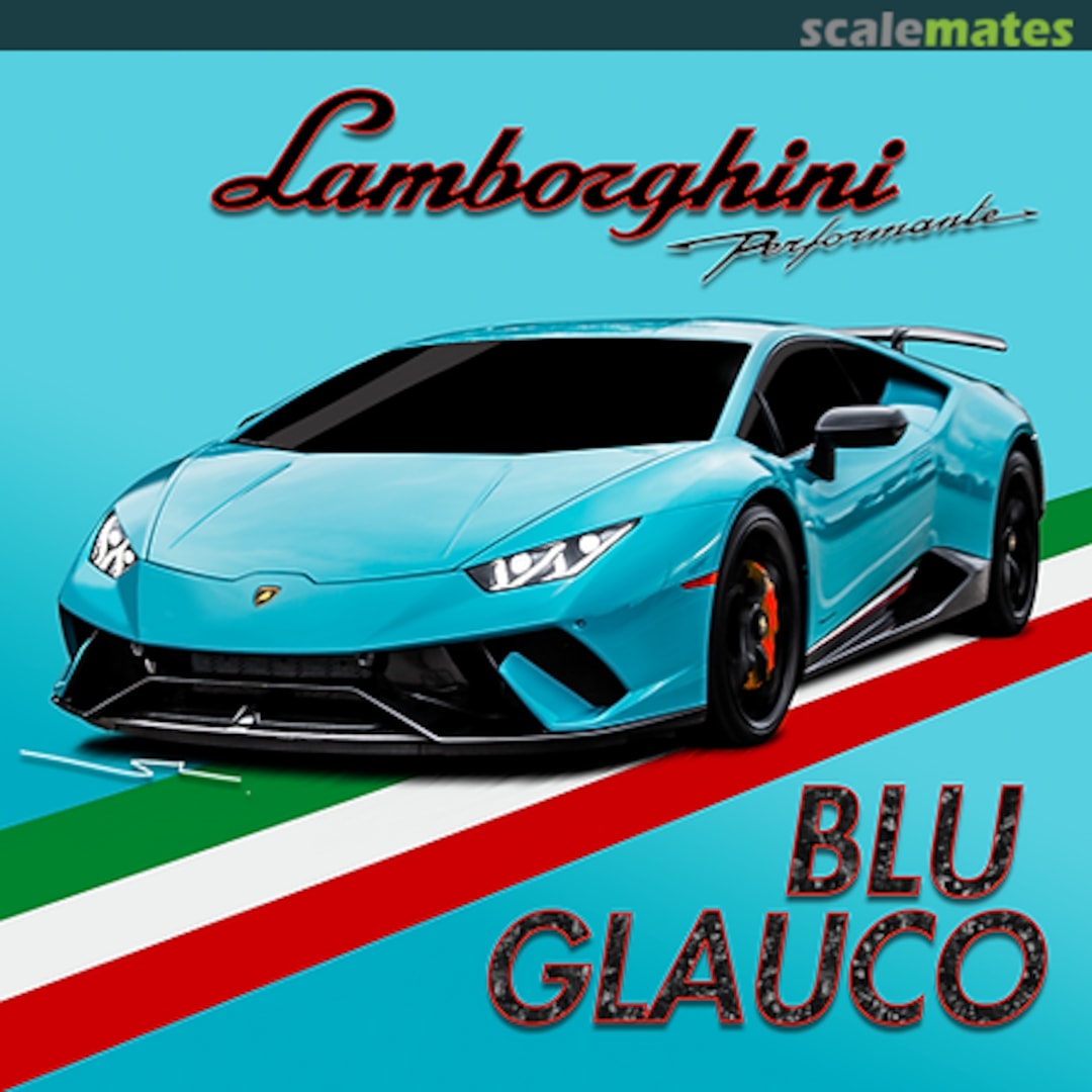 Boxart Lamborghini Blu Glauco  Splash Paints