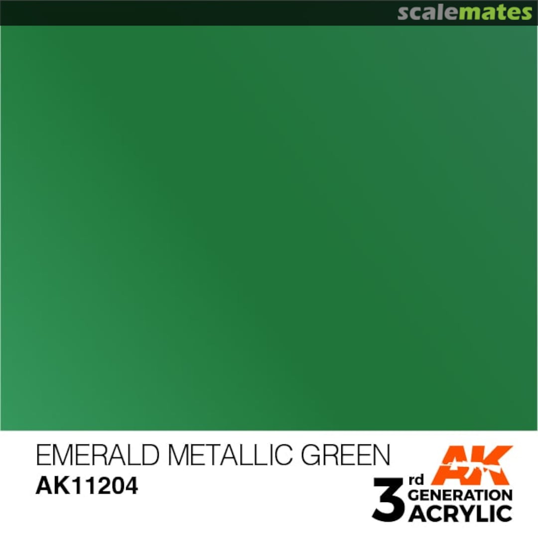 Boxart Esmerald Metallic Green - Metallic  AK 3rd Generation - General