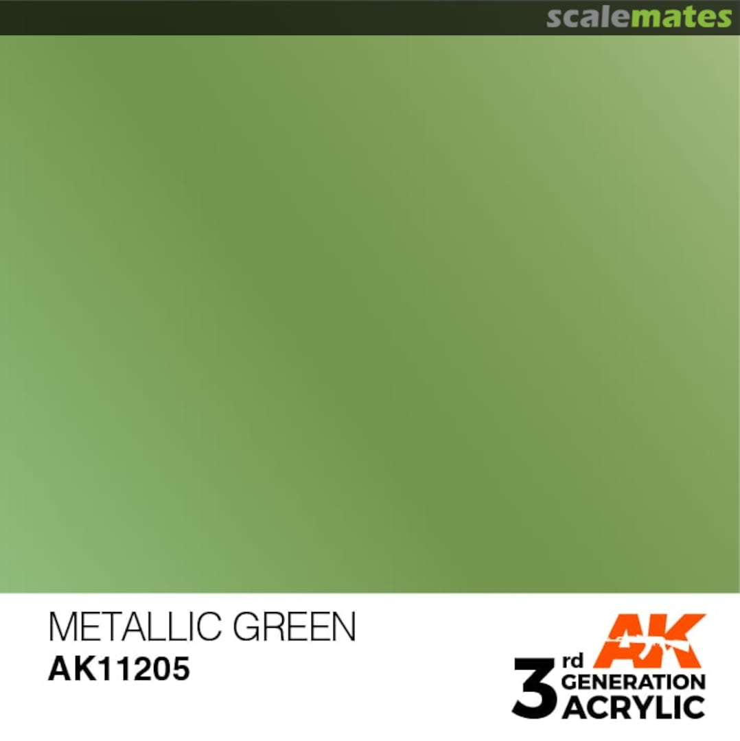 Boxart Metallic Green - Metallic  AK 3rd Generation - General