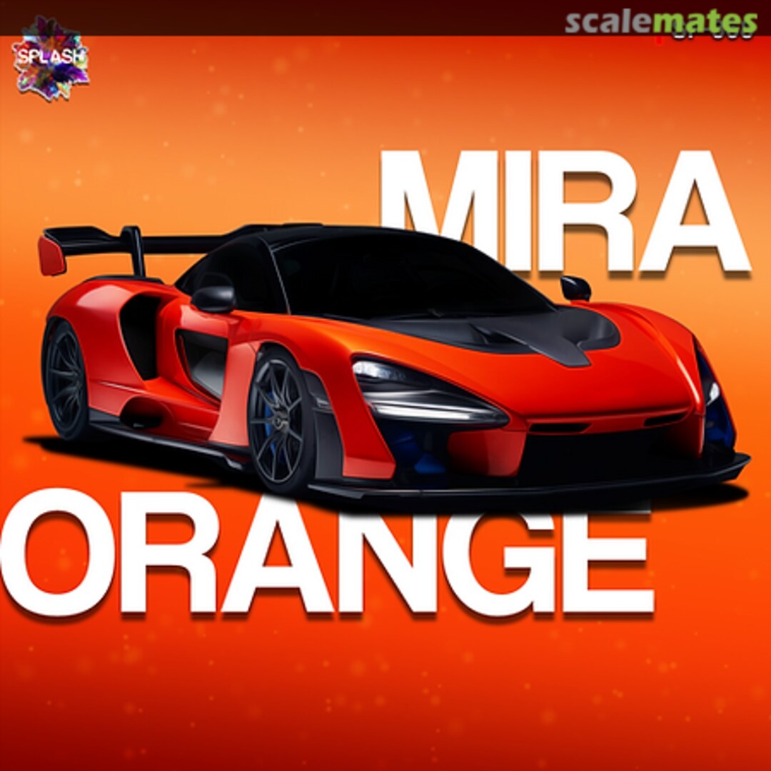 Boxart McLaren Mira Orange  Splash Paints
